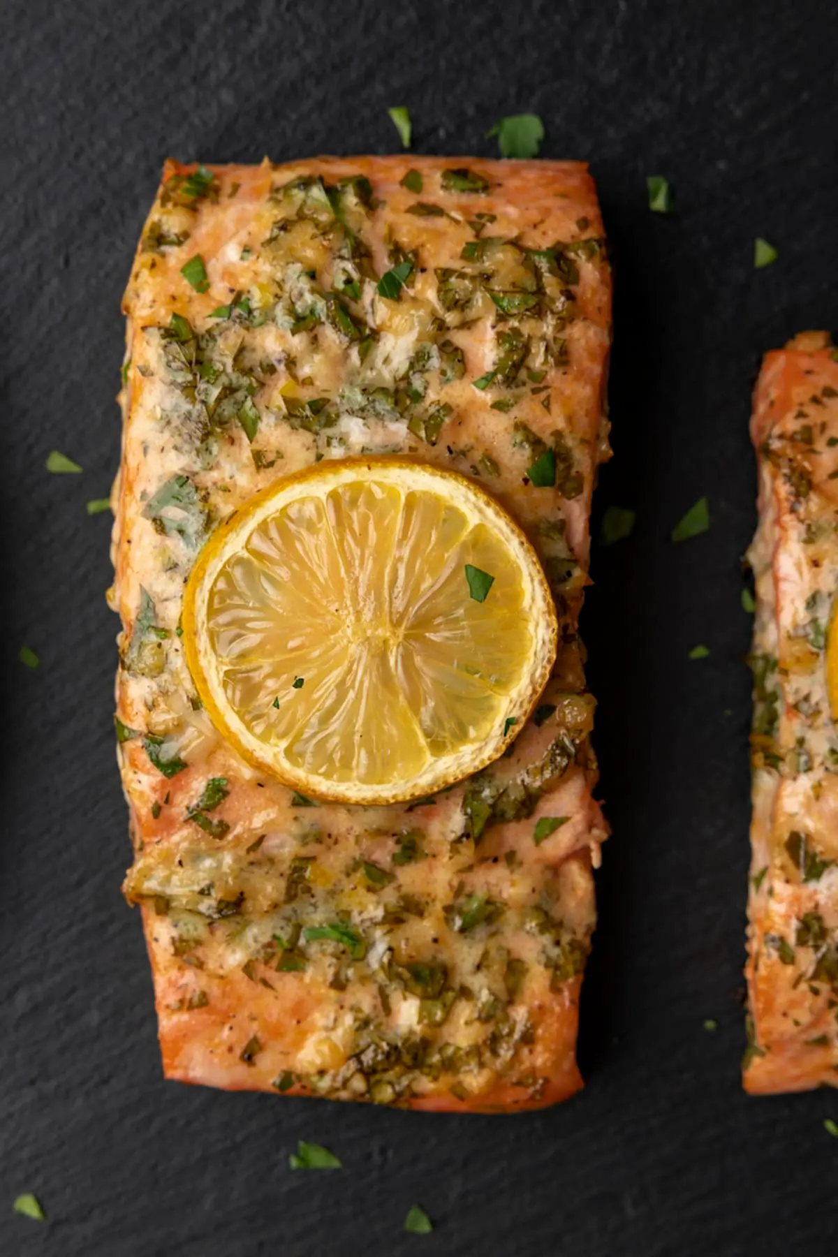 Traeger Smoked Garlic Butter Salmon